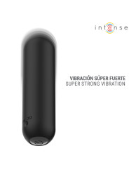 INTENSE JUDY BALA VIBRADORA RECARGABLE CON CONTROL REMOTO NEGRO