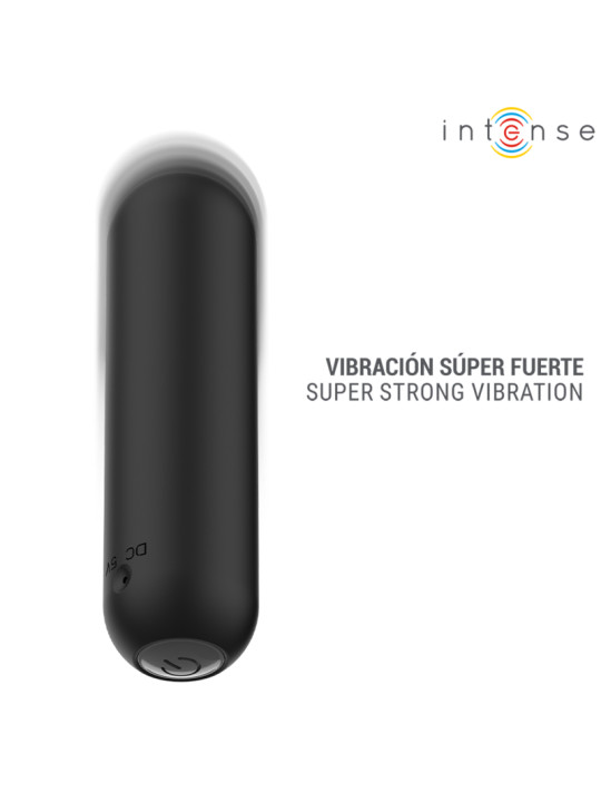 INTENSE JUDY BALA VIBRADORA RECARGABLE CON CONTROL REMOTO NEGRO