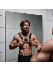 FETISH SUBMISSIVE ATTITUDE ARNES BULLDOG AJUSTABLE ECOPIEL PECHO HOMBRE