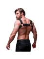 FETISH SUBMISSIVE ATTITUDE ARNES DEPORTIVO AJUSTABLE NEOPRENO PECHO HOMBRE