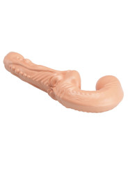 BAILE EMMA STRAP ON DOBLE PENETRACION TEXTURIZADO NATURAL