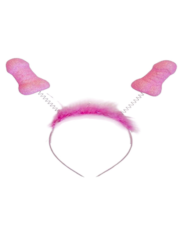 DIABLO PICANTE 6 UDS ANTENAS PITO ROSA PURPURINA
