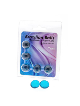 TALOKA BRAZILIAN BALLS GEL EXCITANTE EFECTO FRIO 5 BOLAS