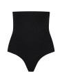 BYE BRA TANGA DE TALLE ALTO SIN COSTURAS NEGRO TALLA M