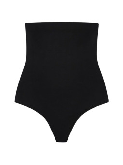 BYE BRA TANGA DE TALLE ALTO SIN COSTURAS NEGRO TALLA XXL
