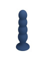 MR PLAY PLUG ANAL CON 4 BOLAS METALICAS Y VENTOSA AZUL