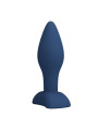 MR PLAY PLUG ANAL CONICO SILICONA AZUL S