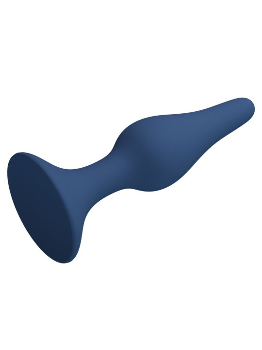MR PLAY PLUG ANAL CONICO SILICONA AZUL XL