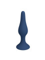 MR PLAY PLUG ANAL SILICONA AZUL SLIM TALLA S