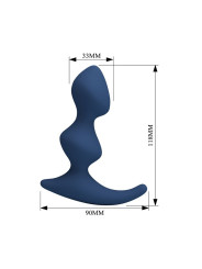 MR PLAY PLUG ANAL AZUL ERGONOMICO