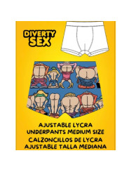 DIABLO PICANTE CALZONCILLO CULO TALLA MEDIANA
