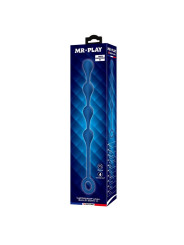 MR PLAY BOLAS ANALES SILICONA AZUL TALLA M 33 CM