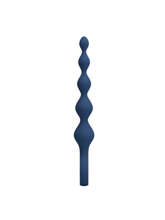 MR PLAY BOLAS ANALES Y PLUG ANAL SILICONA AZUL 204 CM