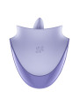 SATISFYER TONGUE DANCER ESTIMULADOR CLITORIANO CON VIBRACION Y PULSACIONES LILA