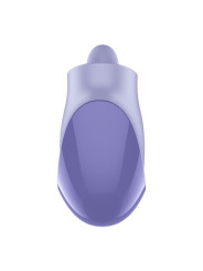 SATISFYER TONGUE DANCER ESTIMULADOR CLITORIANO CON VIBRACION Y PULSACIONES LILA