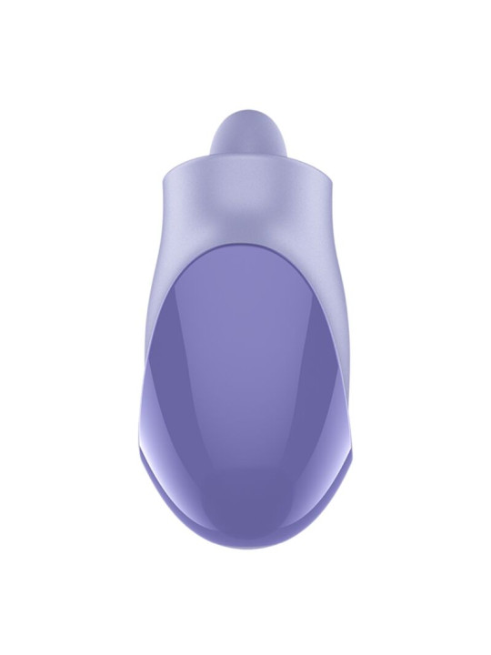 SATISFYER TONGUE DANCER ESTIMULADOR CLITORIANO CON VIBRACION Y PULSACIONES LILA