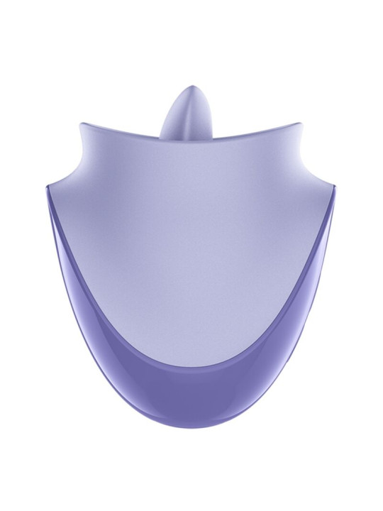 SATISFYER TONGUE DANCER ESTIMULADOR CLITORIANO CON VIBRACION Y PULSACIONES LILA