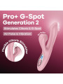 SATISFYER PRO G SPOT GENERATION 2 ROSA