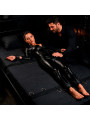FETISH SUBMISSIVE SET ATADURAS CAMA LUXURY CON FORRO DE NEOPRENO