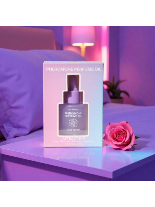 EYE OF LOVE BLOOM ACEITE DE PERFUME CON FEROMONAS LILAC DREAM 20 ML