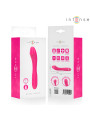 INTENSE BELINDA VIBRADOR 19 CM FLEXIBLE 10 VIBRACIONES ROSA