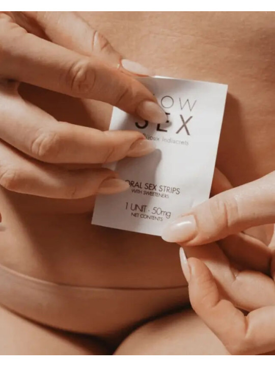 BIJOUX INDISCRETS SLOW SEX ORAL SEX STRIPS
