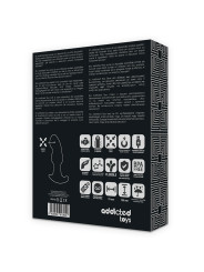 ADDICTED TOYS CONTROL REMOTO PLUG ANAL P SPOT NEGRO