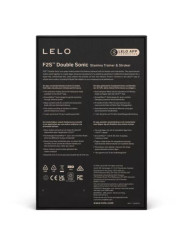 LELO F2S DOUBLE SONIC MASTURBADOR MASCULINO CON DOBLE ESTIMULACION SONICA VERDE AZULADO
