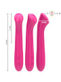 INTENSE PATY VIBRADOR 19 CM FLEXIBLE 10 VIBRACIONES MODELO 2 ROSA