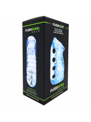 FLESHLIGHT FLESHSKINS GRIP BLUE ICE MASTURBADOR MANUAL AZUL