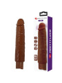 PRETTY LOVE GAVIN VIBRADOR REALISTICO 25 CM O 5 CM COLOR MARRON