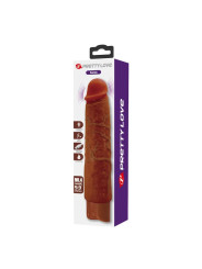PRETTY LOVE GAVIN VIBRADOR REALISTICO 25 CM O 5 CM COLOR MARRON