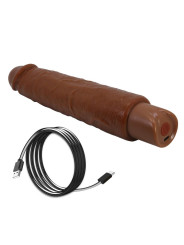 PRETTY LOVE GAVIN VIBRADOR REALISTICO 25 CM O 5 CM COLOR MARRON