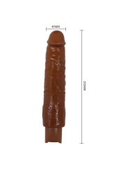 PRETTY LOVE GAVIN VIBRADOR REALISTICO 25 CM O 5 CM COLOR MARRON