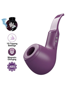 PRETTY LOVE PIPE ESTIMULADOR CON 10 MODOS DE GOLPETEO MORADO