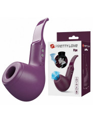 PRETTY LOVE PIPE ESTIMULADOR CON 10 MODOS DE GOLPETEO MORADO