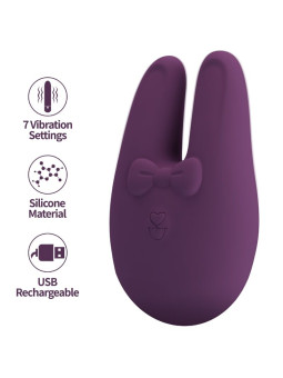 ROMANCE BUNNY ESTIMULADOR EXTERNO 7 MODOS DE VIBRACION
