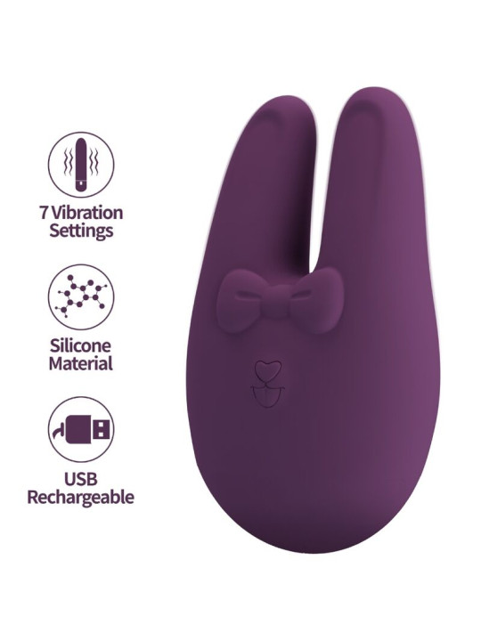 ROMANCE BUNNY ESTIMULADOR EXTERNO 7 MODOS DE VIBRACION