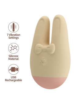 ROMANCE BUNNY ESTIMULADOR EXTERNO 7 MODOS DE VIBRACION