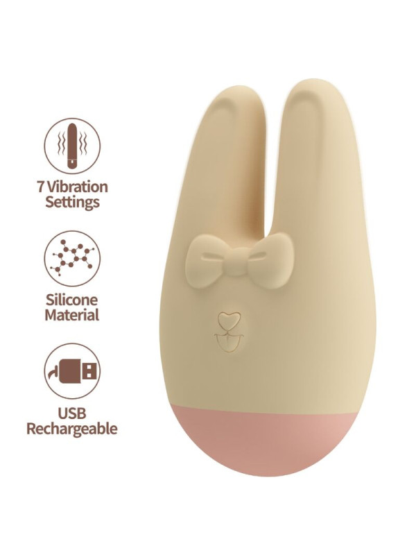 ROMANCE BUNNY ESTIMULADOR EXTERNO 7 MODOS DE VIBRACION