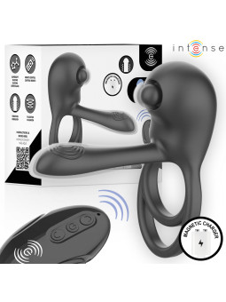 INTENSE SPIKE ANILLO VIBRADOR PARA PENE CON CONTROL REMOTO