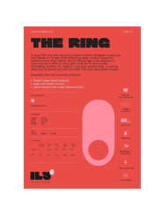 JE JOUE ILY COCK RING ANILLO VIBRADOR PARA PENE