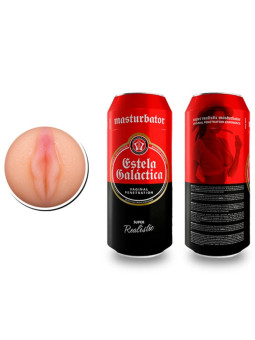 ALIVE MASTURBADOR MASCULINO VAGINA LATA CERVEZA ESTELA GALACTICA