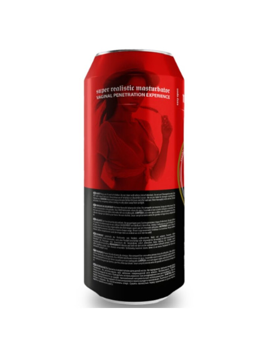 ALIVE MASTURBADOR MASCULINO VAGINA LATA CERVEZA ESTELA GALACTICA