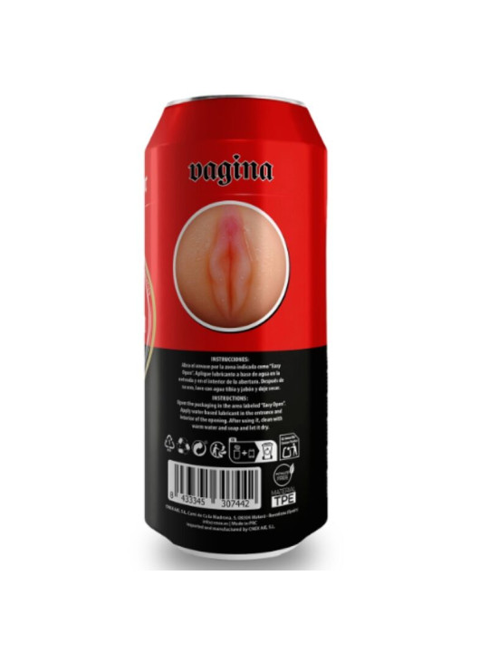 ALIVE MASTURBADOR MASCULINO VAGINA LATA CERVEZA ESTELA GALACTICA