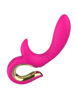 NALONE LULU VIBRADOR RABBIT CON EMPUJE ROSA