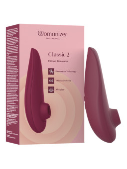WOMANIZER CLASSIC 2 ESTIMULADOR DE CLITORIS BURDEOS