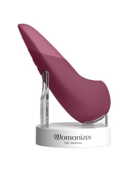 WOMANIZER VIBE VIBRADOR LAY ON SILENCIOSO ROSA OSCURO