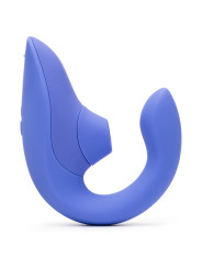 WOMANIZER BLEND ESTIMULADOR VIBRADOR RABBIT AZUL