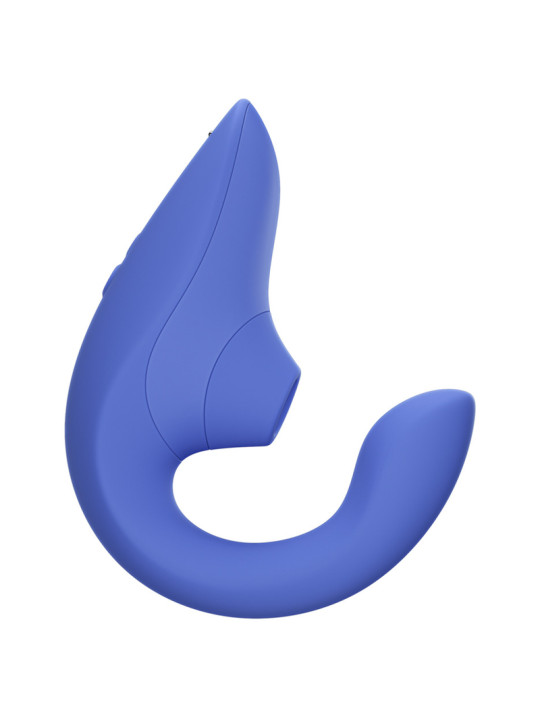 WOMANIZER BLEND ESTIMULADOR VIBRADOR RABBIT AZUL